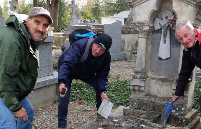 In Aude pflegt dieser patriotische Verein die Gräber von Soldaten, die für Frankreich gefallen sind