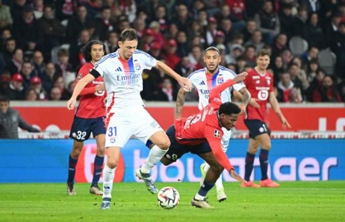 Lille wurde in der Ligue 1 von OL am Ball erwischt