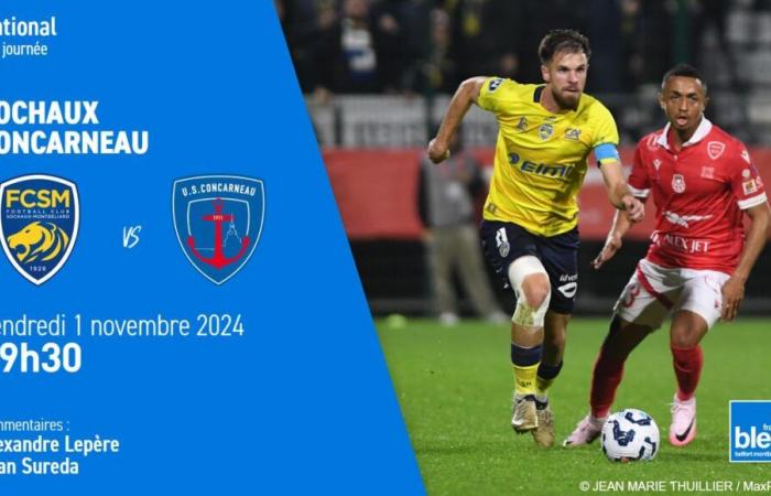 LIVE – National: Erleben Sie das Spiel Sochaux – Concarneau