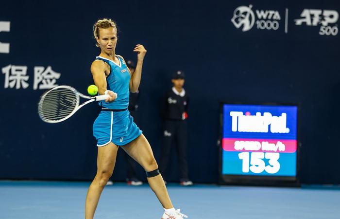 Golubic im Final Four des WTA 250 in Jiujiang