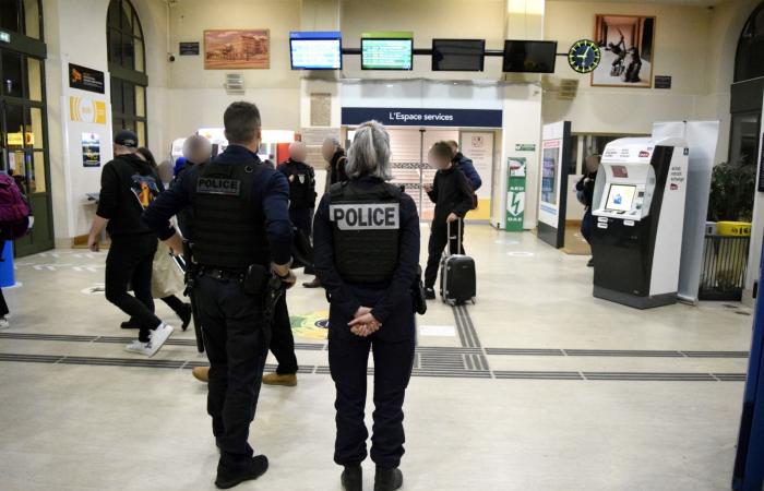 et-Garonne – Festnahme eines Passagiers mit mehr als 2 kg Kokain beim Aussteigen aus dem Zug in Montauban