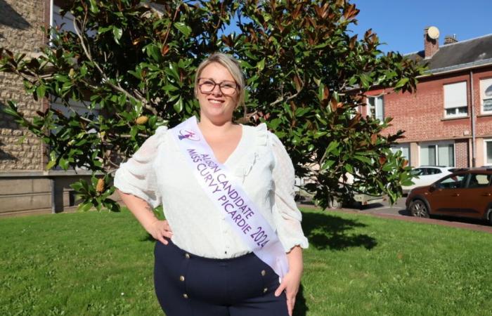 Alison Thierry de Neufmoulin wird die Somme bei Miss Curvy Picardie vertreten