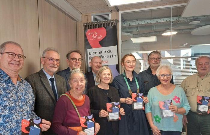 Rodez. Im Anschluss an die 4. Künstlerbuchbiennale