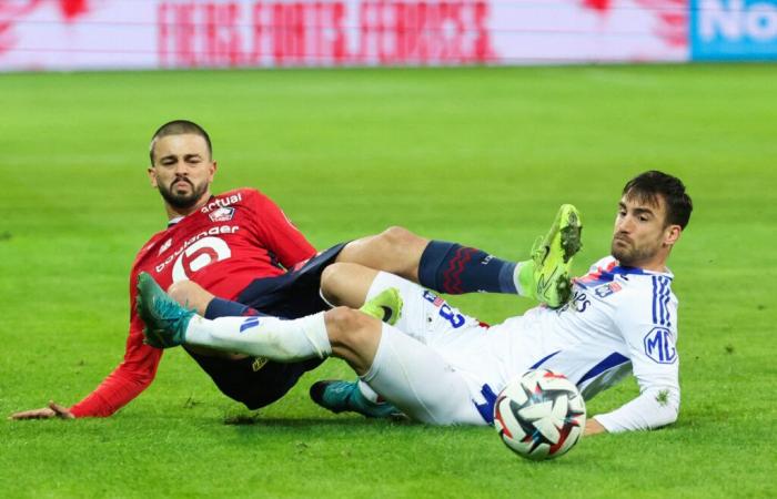 OL holt am Ende des Spiels gegen Lille einen Punkt (1:1)