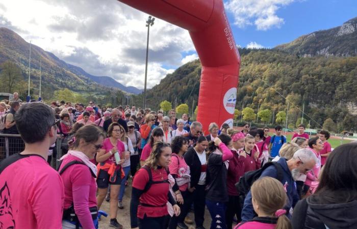 Haut-Jura. Saint-Claude: Pink October in funktionsfähigem Zustand von Ponts und Vaux | Wöchentlich 39