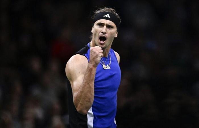 Rolex Paris Masters 2024 | Alexander Zverev qualifizierte sich nach seinem Erfolg gegen Stefanos Tsitsipas für das Halbfinale