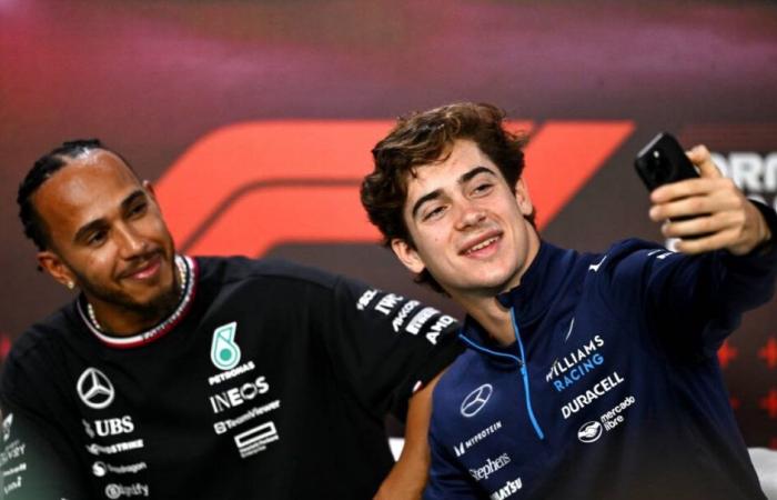 Franco Colapinto verdient seinen Platz in der Formel 1, sagte Lewis Hamilton