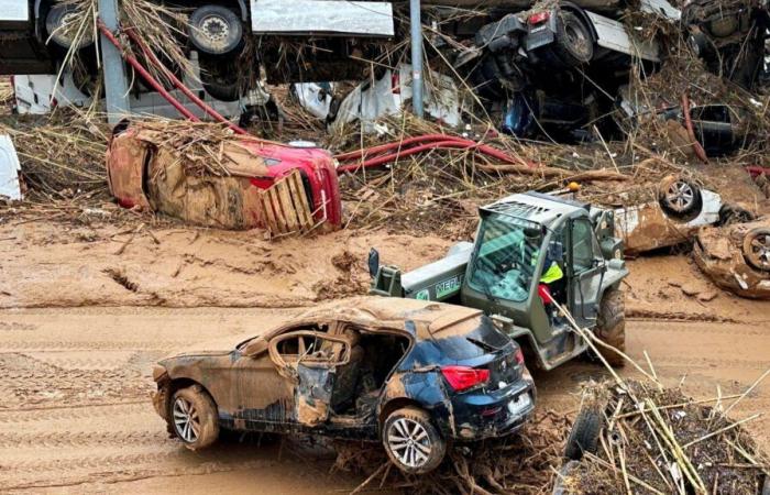 Alarmstufe Rot in Huelva, in drei Stunden fielen in Cartaya 117 Liter