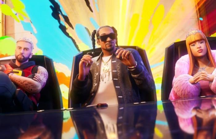 Mehr als 10 Millionen Fortnite-Spieler sehen Snoop Dogg, das Schlagzeilenkonzert von Ice Spice wird live vom Times Square gestreamt