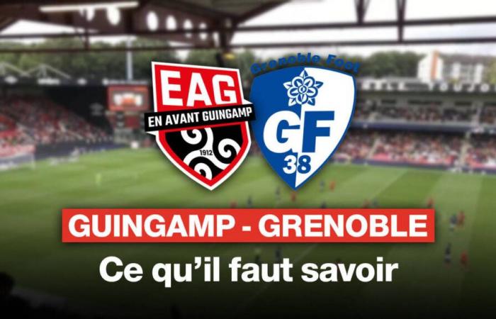 VIDEO. EA Guingamp – Grenoble Foot 38: Alles, was Sie über dieses Ligue-2-Spiel wissen müssen