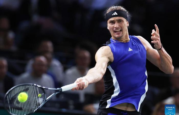 Höhepunkte des Pariser ATP-Masters-1000-Tennisturniers – Xinhua