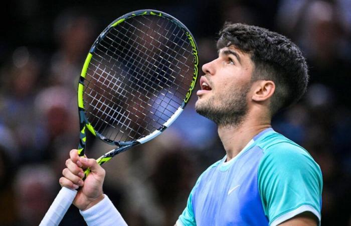 Tennis: Carlos Alcaraz schied im Achtelfinale des Paris Masters 1000 aus