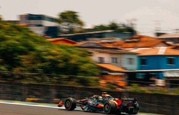 Norris Schnellster in Sao Paulo, Verstappen nur Fünfzehnter