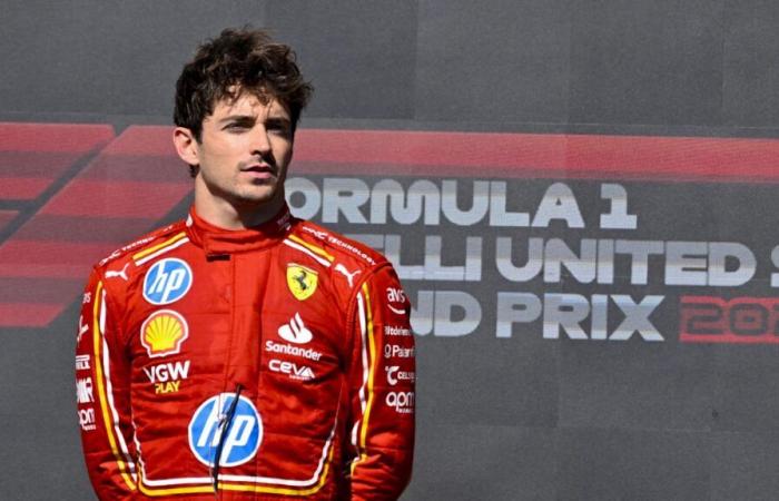 Charles Leclerc wird wegen Fluchens auf der Konferenz bestraft und tritt damit in die Fußstapfen von Max Verstappen