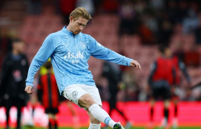 Manchester City mit Kevin De Bruyne zurück auf der Bank und Jeremy Doku, der fünf Minuten vor Schluss eingewechselt wurde, überraschte in Bournemouth (2:1, Videos)