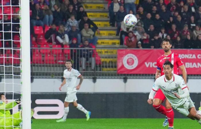 Monza-Mailand 0-1: gol di Reijnders