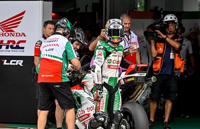 MotoGP, Malaysia J2, Johann Zarco (Honda/Q11-S Ab): „Ich hatte ein technisches Problem und musste aufgeben“