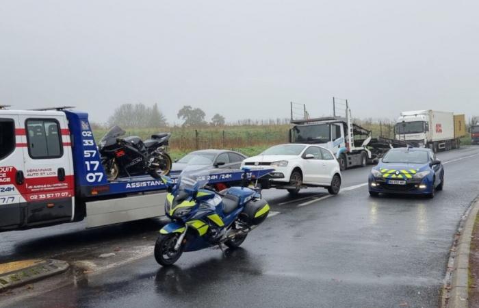 ein Wochenende voller Kontrollen für die Gendarmen der Manche