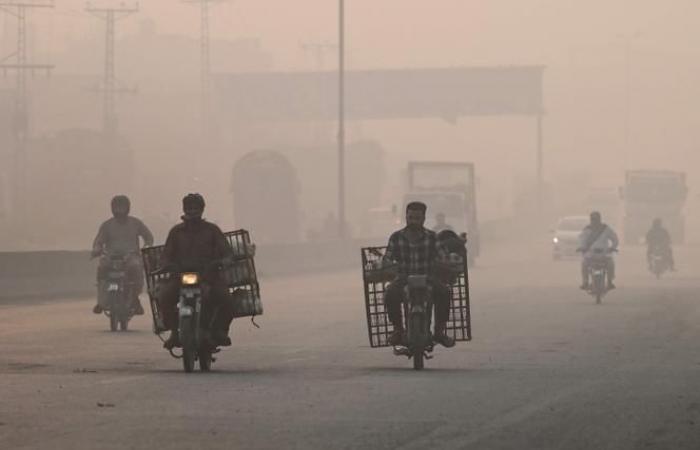 In Pakistan stürzte die Stadt Lahore in eine Wolke aus Umweltverschmutzung