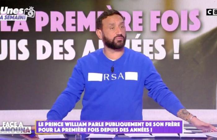 Gegenüber Hanouna: Cyril Hanouna präsentiert sich mit einem „RSA“-Pullover