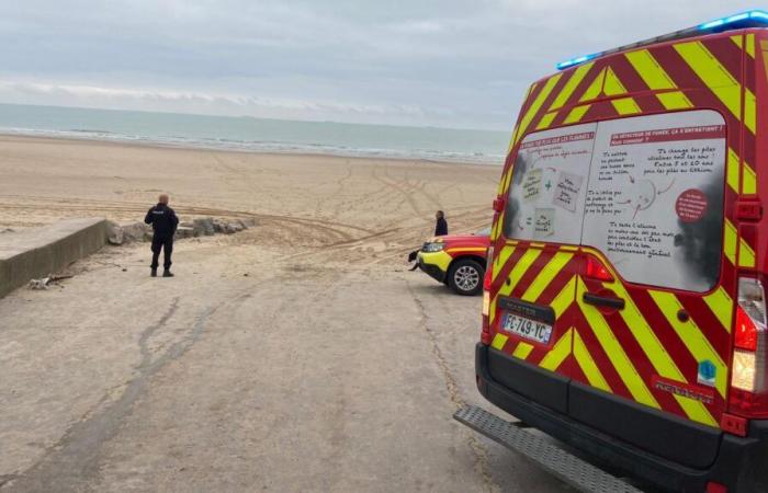 Eine Leiche wurde am Strand von Sangatte gefunden