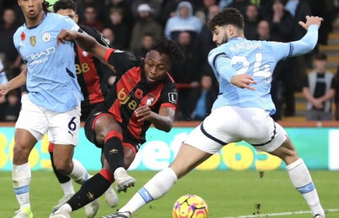 Der AFC Bournemouth besiegte Manchester City in der Premier League mit 2:1