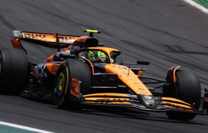 Doppelter Doppelsieg für McLaren im Sprintrennen des GP von Brasilien, Verstappen bestraft und Vierter