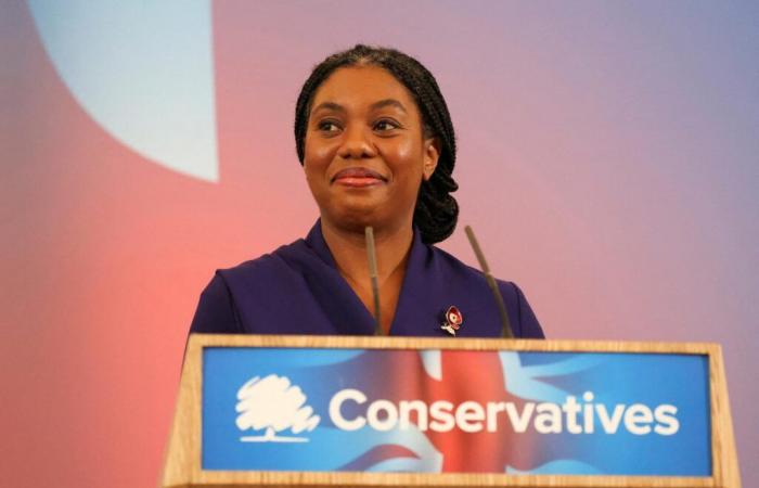 Kemi Badenoch wurde zur neuen Vorsitzenden der britischen Konservativen Partei gewählt