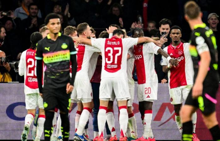 ???????? Ajax überholt einen weiteren Giganten und beendet damit die ungeschlagene Serie des PSV