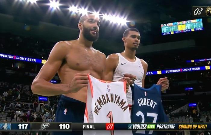 Victor Wembanyama gegen Rudy Gobert in 1 Stunde!