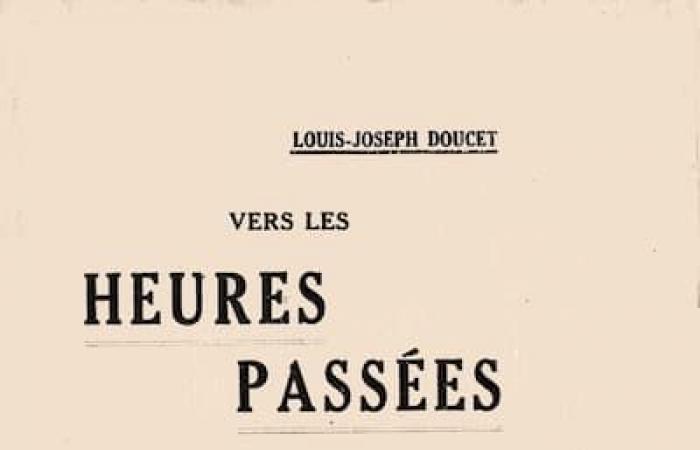 Der „Fürst der Dichter“ von Französisch-Kanada: der vergessene Beitrag von Louis-Joseph Doucet zum literarischen Leben Quebecs