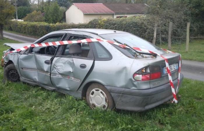 Spektakulär in Orne: Ein Autofahrer überquert eine Hecke, um einem Fahrzeug auszuweichen