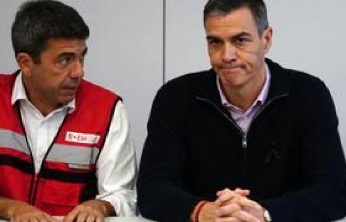 Pedro Sanchez kündigt eine neue Zahl von 211 Todesopfern und die Entsendung von Verstärkung an