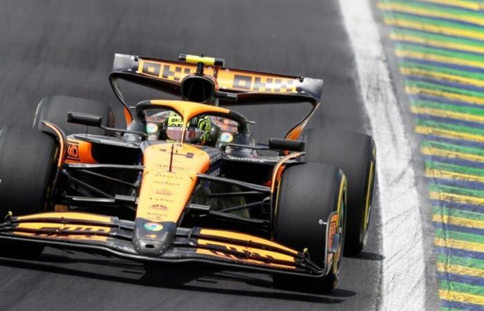 Großer Preis von Brasilien: Norris gewinnt das Sprintrennen vor Piastri und Verstappen