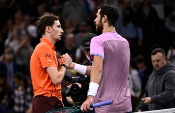 Dies war der angespannte Moment im Internet zwischen Khachanov und Humbert