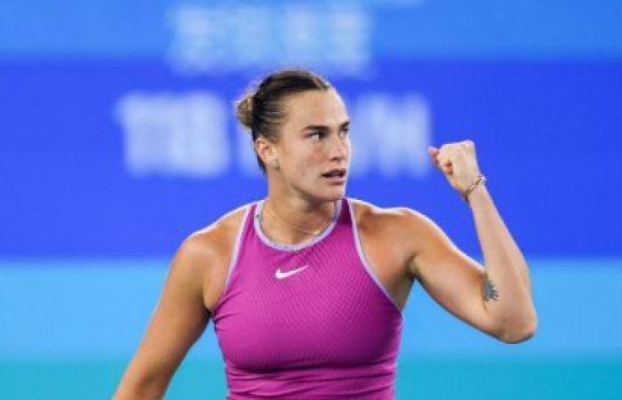 WTA-Finale: Sabalenka eröffnet den Ball mit Stil