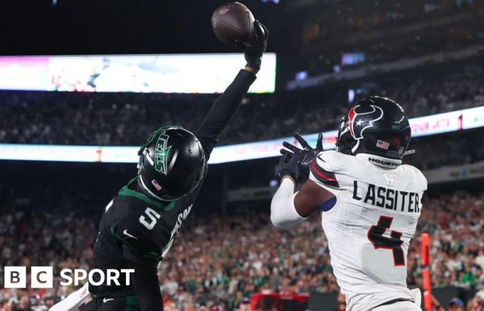 Houston Texans 13-21 New York Jets: Die Akrobatik von Garrett Wilson inspiriert die Jets zum Comeback-Sieg