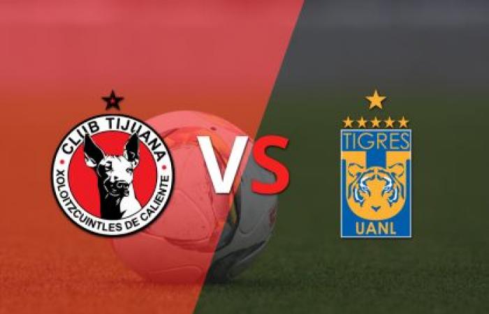 Das Spiel zwischen Tijuana und Tigres beginnt | Liga MX