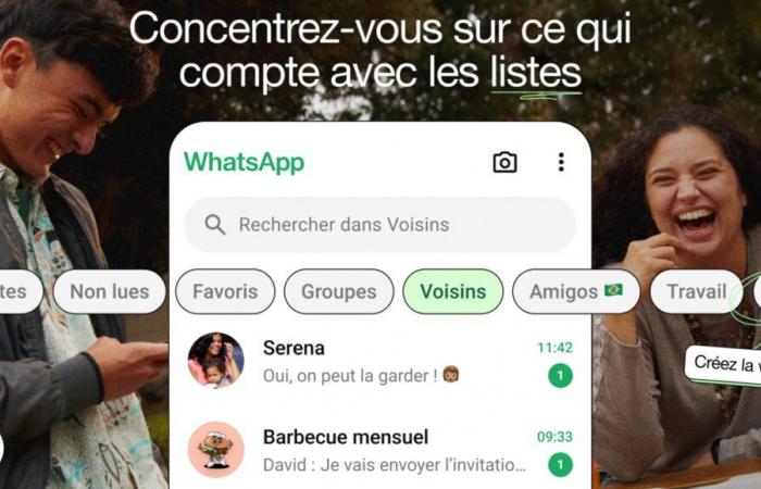 WhatsApp: Das Finden von Gesprächen mit Familie und Freunden wird zum Kinderspiel