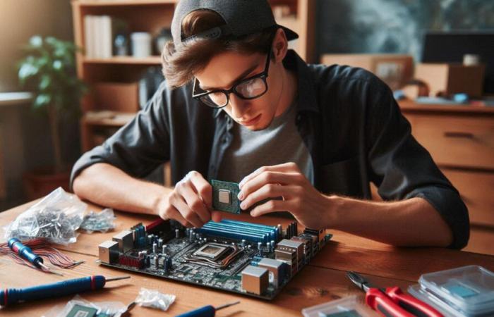 „Die Leute sind dumm!“ »: Dieser Spieler montierte seinen PC mit Holzschrauben, der Techniker war von seiner Leistung überrascht