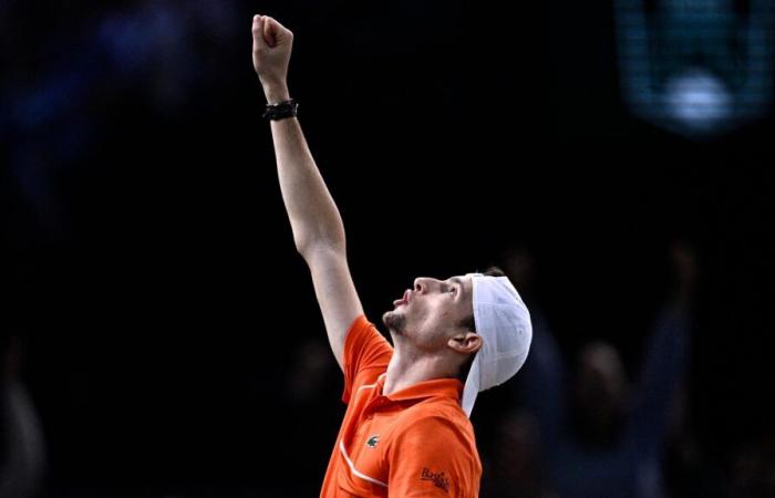 Ugo Humbert im Finale des Paris Masters 1000 für einen Schock gegen die Nummer 3 der Welt, Alexander Zverev