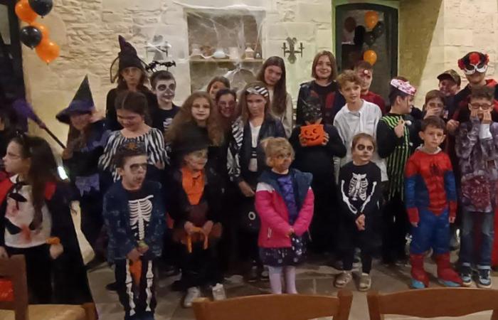 Peyrilles. Halloween: Panik im Schloss