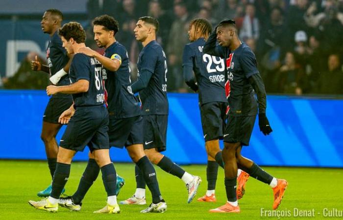 Spiel: PSG/Lens (1-0), Einzelleistungen