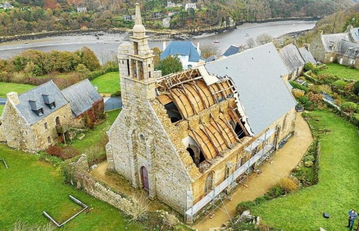 Ein Jahr nach Ciaran ist diese Kapelle in der Nähe von Lannion immer noch nicht restauriert: „Die Situation ist unlösbar“