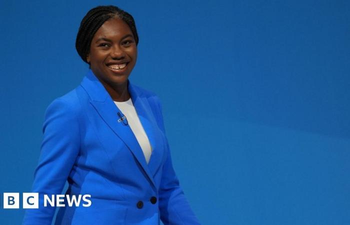 Kemi Badenoch wird als neue Vorsitzende der Konservativen Partei bekannt gegeben