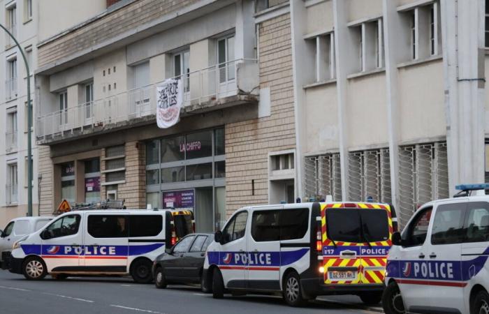 In Caen wird ein neues besetztes Haus mit etwa fünfzig Bewohnern eröffnet