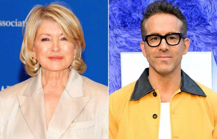 Ryan Reynolds wehrt sich gegen Martha Stewart und sagt, er sei „nicht so lustig“