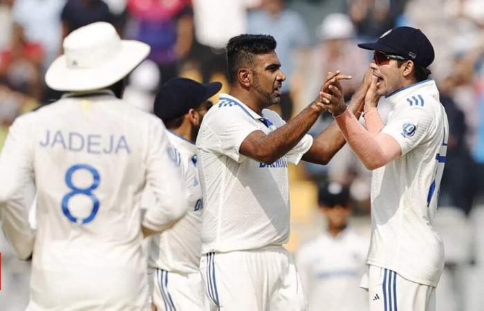 Höhepunkte Indien vs. Neuseeland, 3. Test: Neuseeland beendet Tag 2 mit 171/9 im zweiten Inning, mit 143 Runs Vorsprung