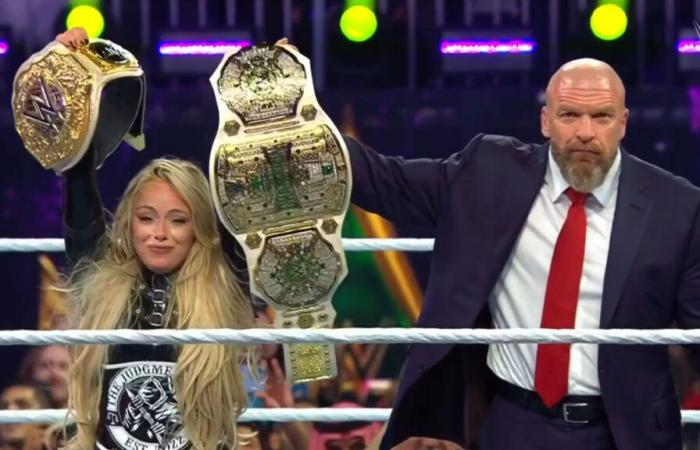 Liv Morgan berichtet über die WWE Crown Jewel Championship 2024