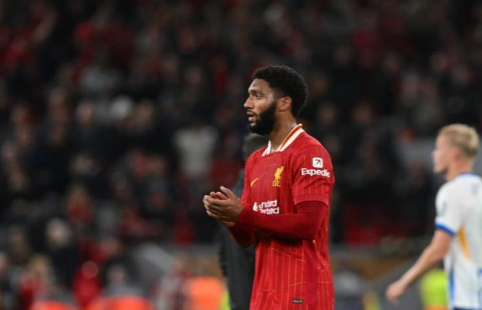 Liverpools Trainer Arne Slot erklärt, warum er gegen Brighton Joe Gomez anstelle von Jarell Quansah eingesetzt hat